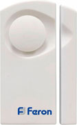 Звонок-сигрализация дверной беспроводной007-D Электрический 1 мелодия белый с питанием от батареек  Feron