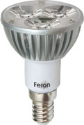 Лампа светодиодная LB-112 3W 230V E14 3000K Feron