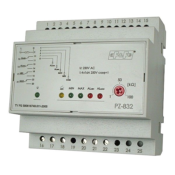 PZ-832 Автоматы контроля уровня