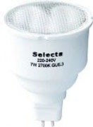 160740 Лампа Selecta CF JCDR 7W230V 4200K GU5.3