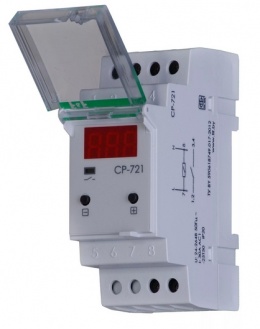 Реле напряжения СР-721-1 однофазное, цифровая индикация, напряжение питания 50-450В 63A